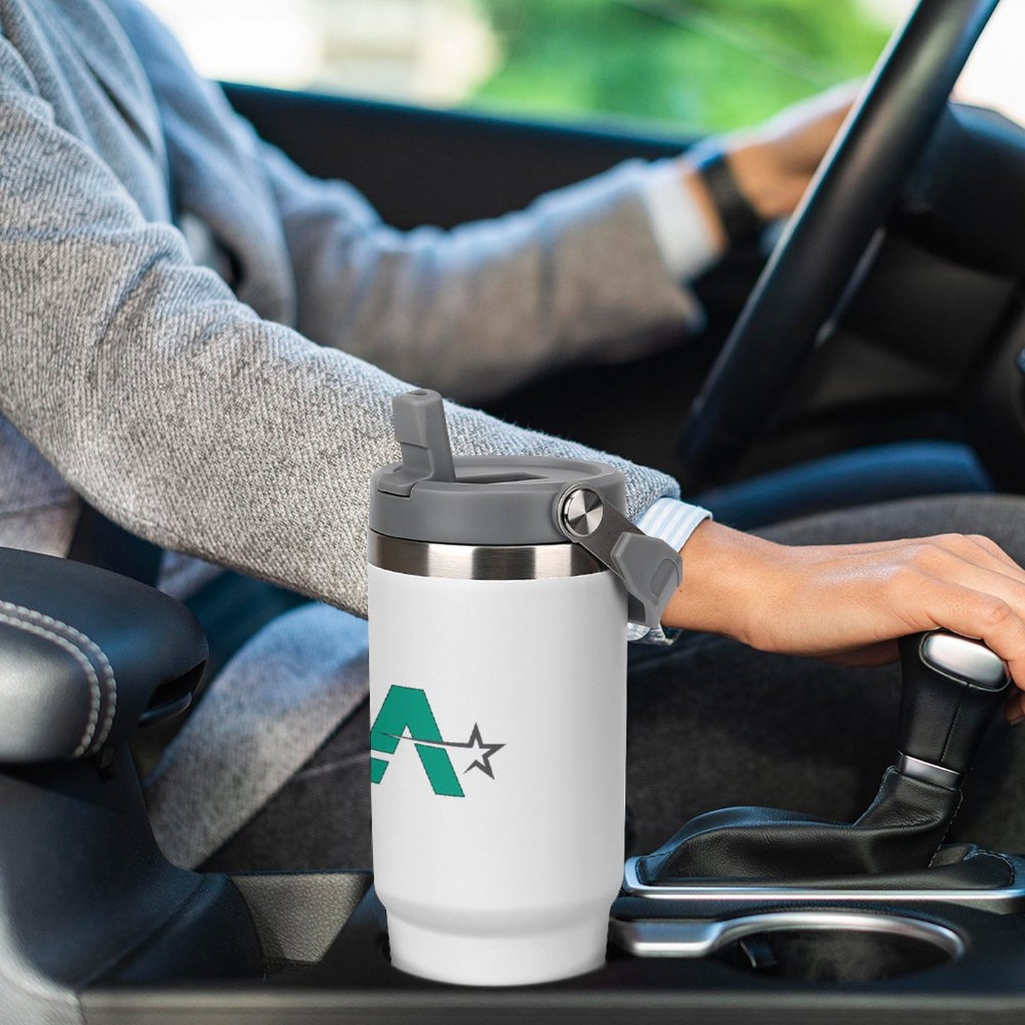 Tumbler with Top Handle