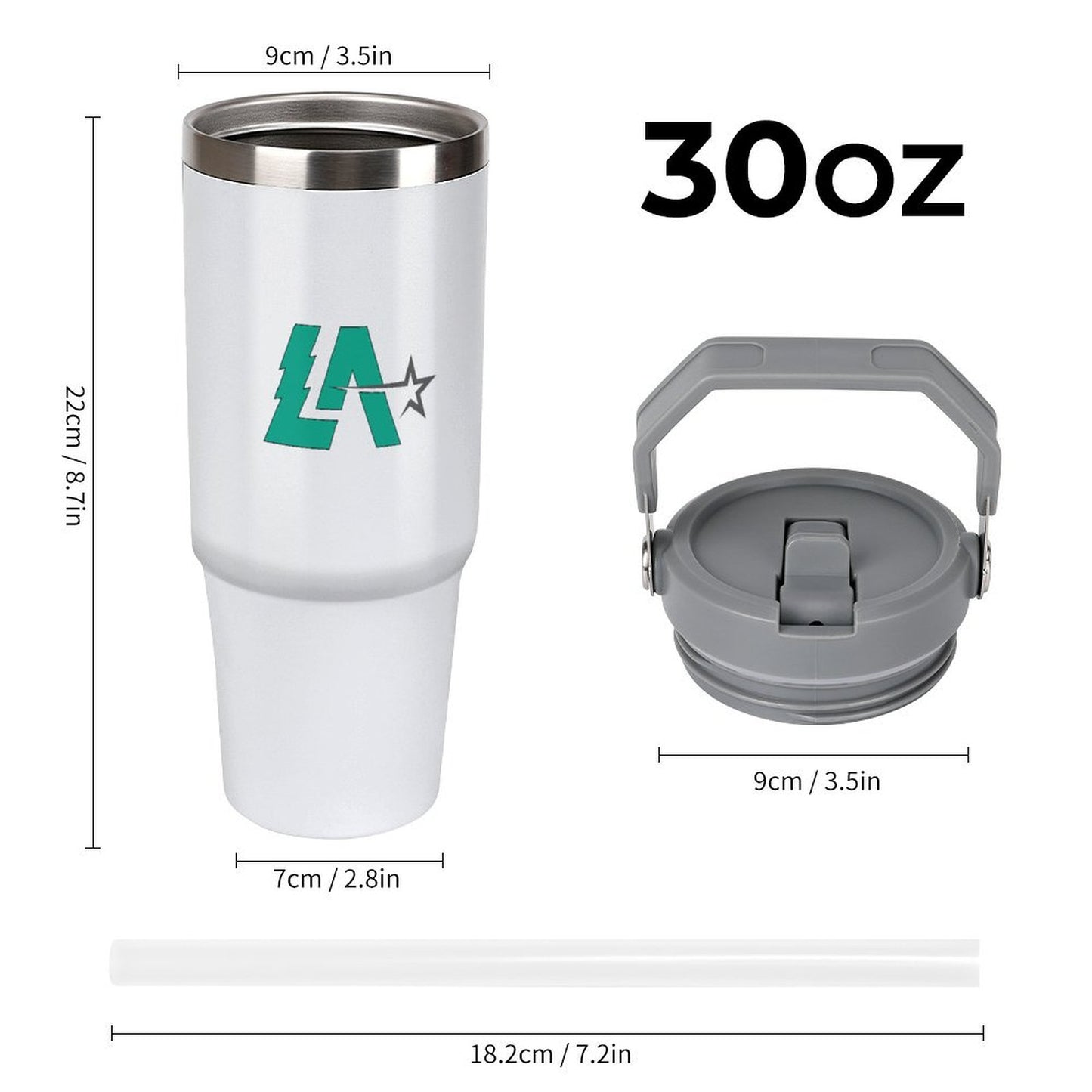 Tumbler with Top Handle
