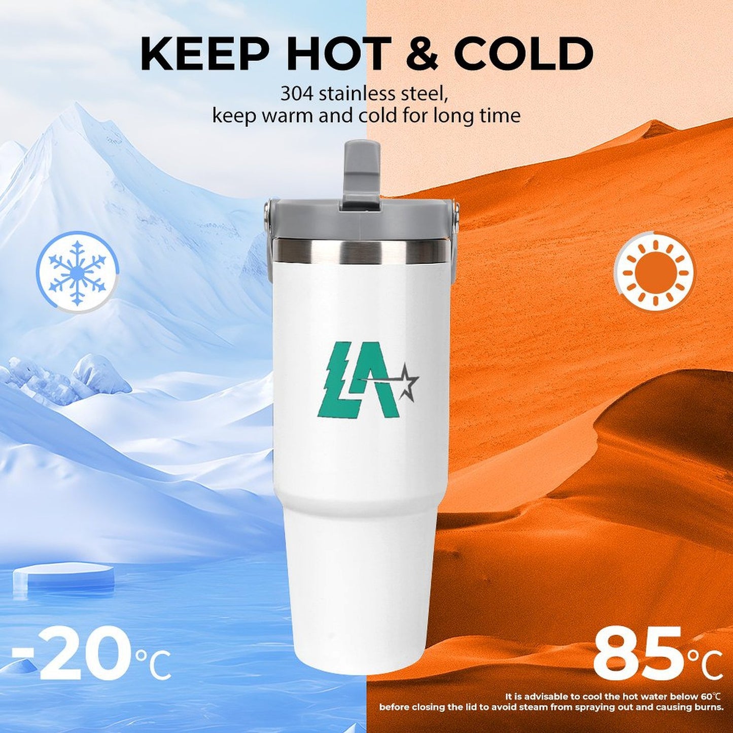 Tumbler with Top Handle
