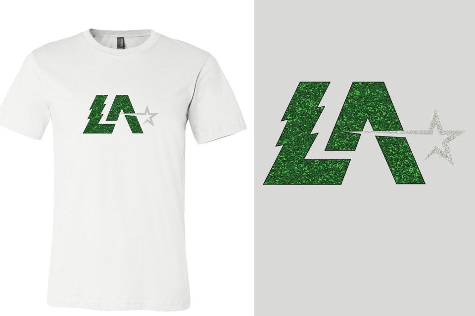 Lightning Allstars LA glitter Unisex t-shirt