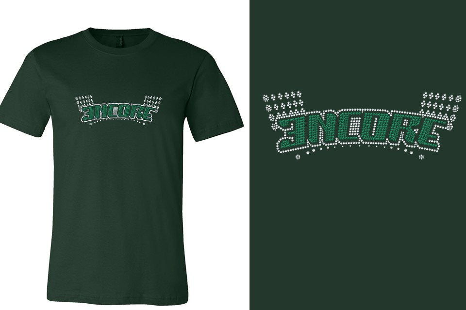 Rhinestones ENCORE Unisex t-shirt