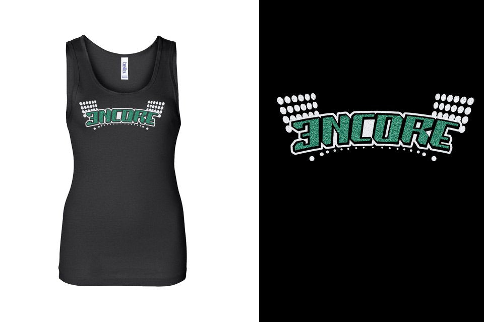 ENCORE glitter Youth Tank
