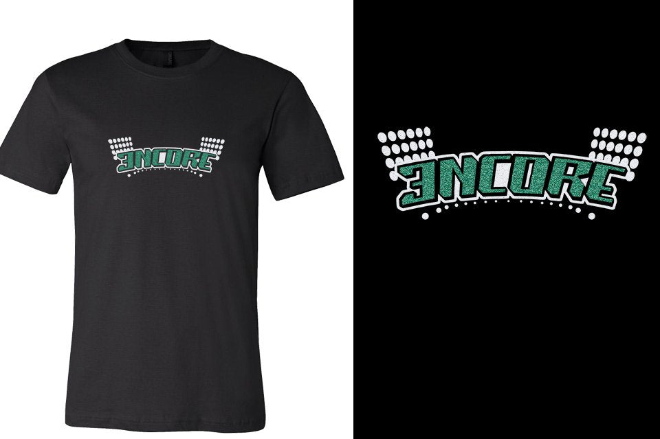 ENCORE glitter Unisex t-shirt