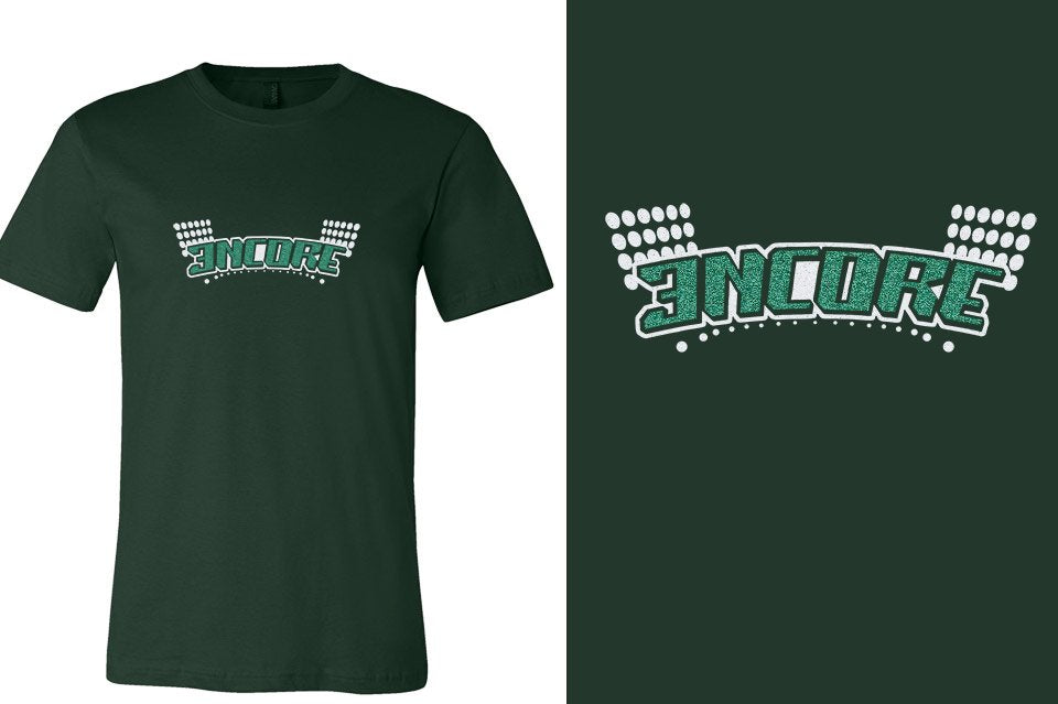 ENCORE glitter Unisex t-shirt