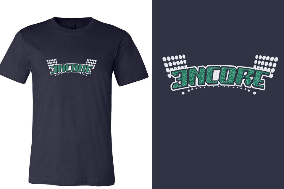 ENCORE glitter Unisex t-shirt