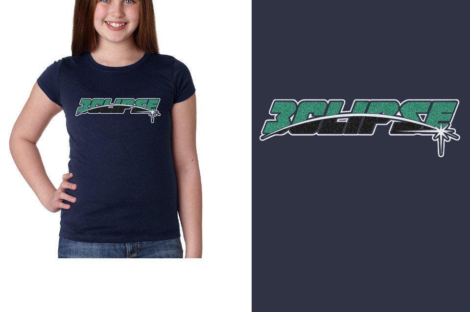 ECLIPSE - glitter Girls' Princess T-Shirt