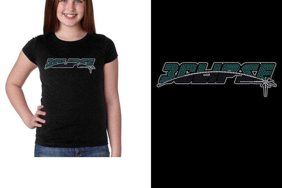 Rhinestones ECLIPSE Girls' Princess T-Shirt