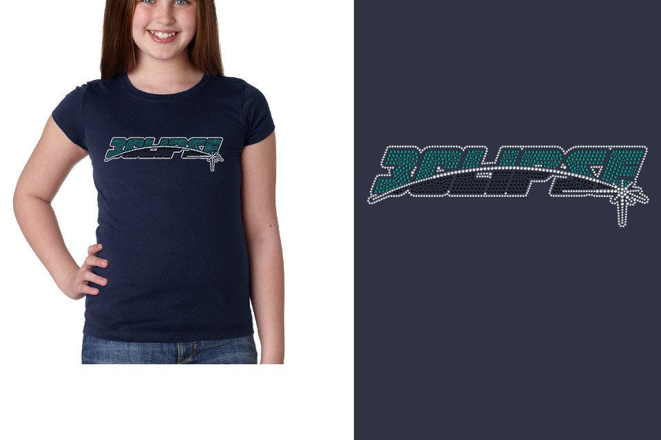 Rhinestones ECLIPSE Girls' Princess T-Shirt