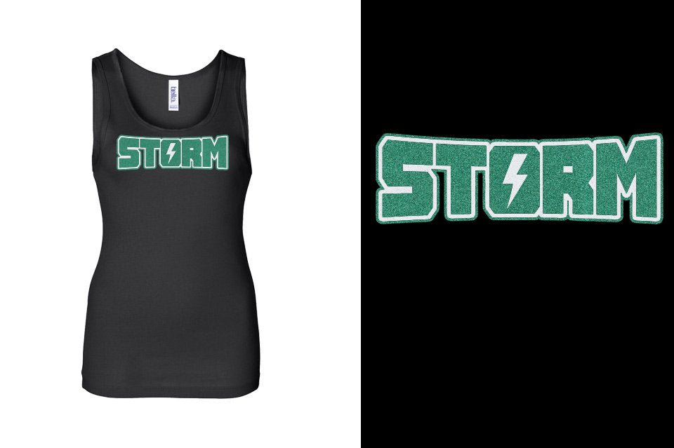 Storm Glitter Youth Tank