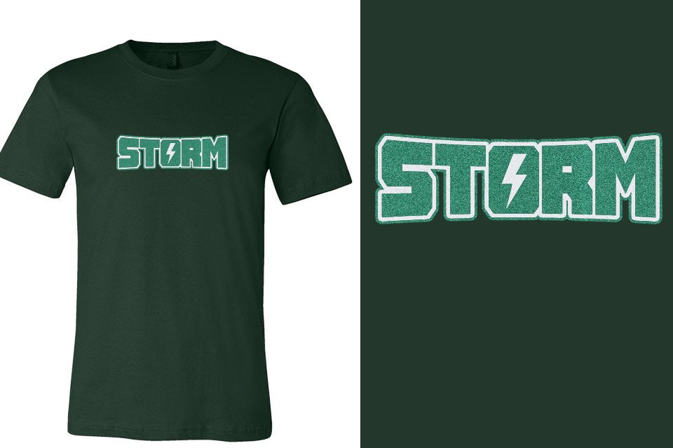 Storm Glitter Unisex t-shirt