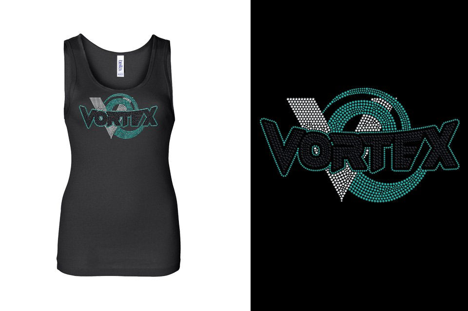 Rhinestones VORTEX Youth Tank