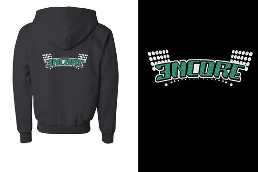 ENCORE glitter Youth Unisex Zip Hoodie