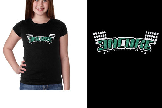 ENCORE glitter Girls' Princess T-Shirt
