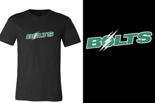 Lightning BOLTS - glitter Unisex t-shirt