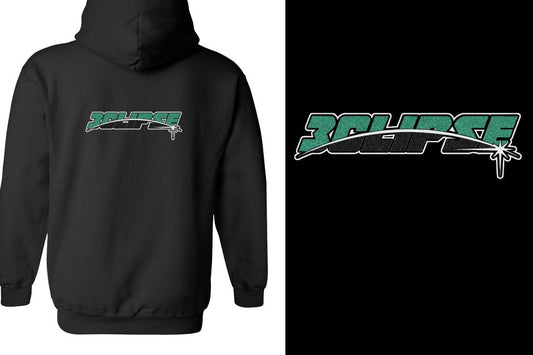 ECLIPSE - glitter Unisex Zip Hoodie