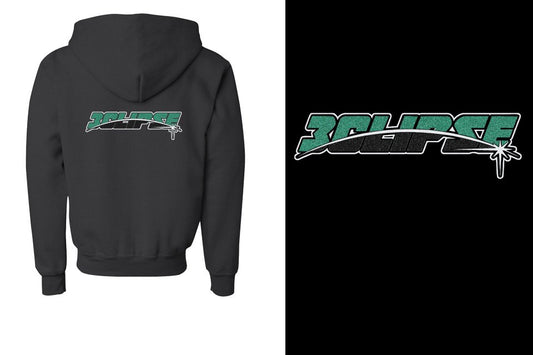 ECLIPSE - glitter Youth Unisex Zip Hoodie