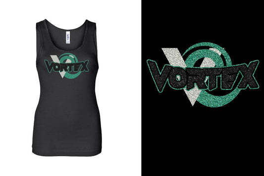 VORTEX Glitter Youth Tank
